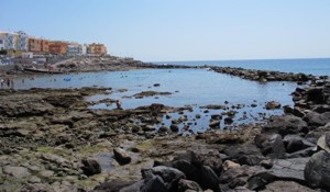 Zoco Negro has a great sheltered area for Snorklers in Gran Canaria